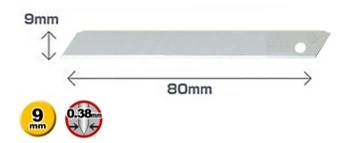 9mm Metal Precision Utility Knife | 180-SOL/12 - Image 3