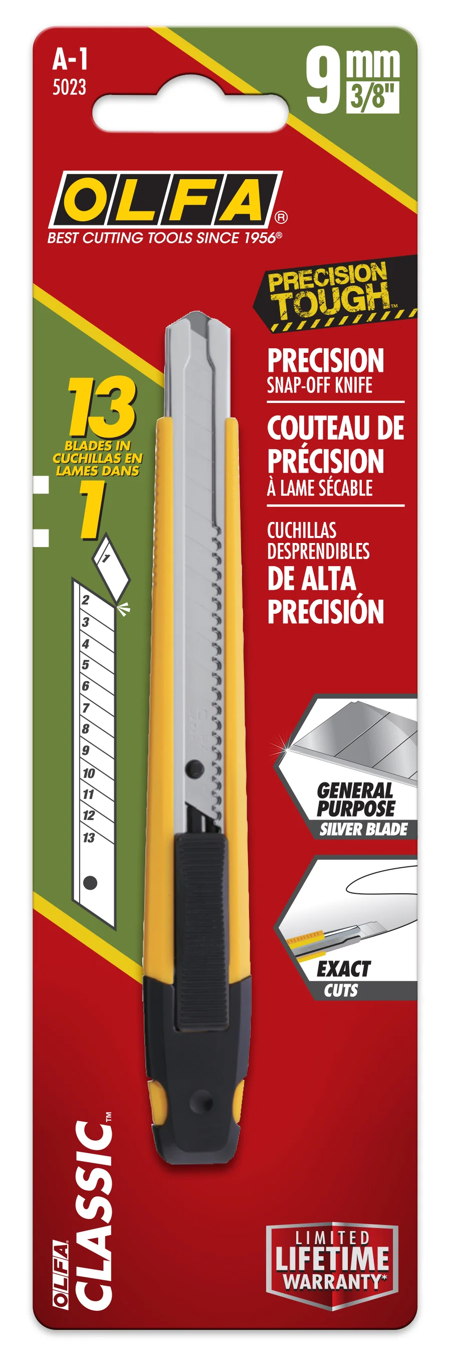 9mm Auto-Lock Precision Utility Knife | A-1 - Image 3
