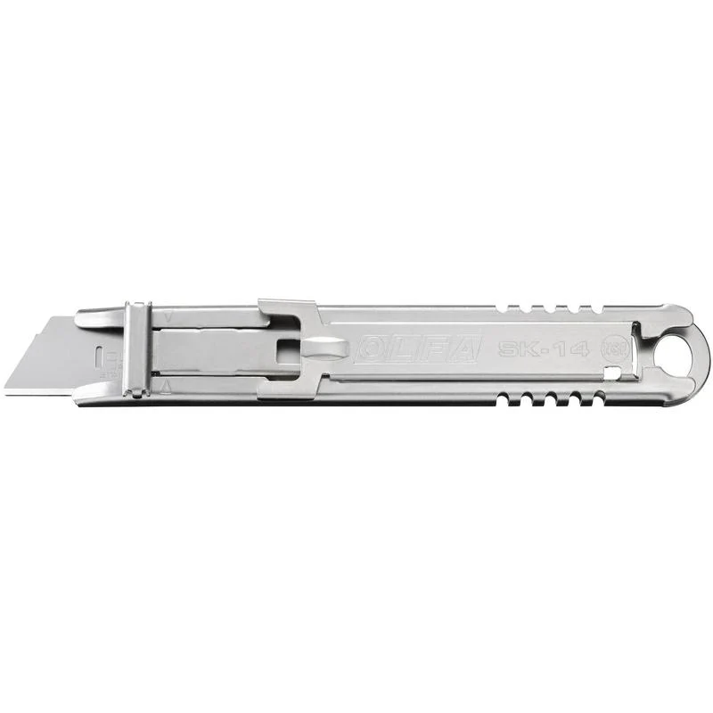 Semi-Automatic Stainless Steel Self-Retracting Safety Knife | SK-14