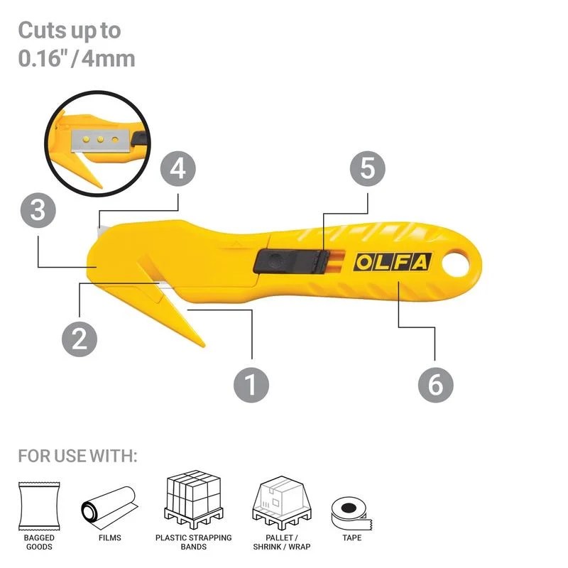 SK-10 Concealed Blade Safety Knife with Replaceable Blade - Image 2
